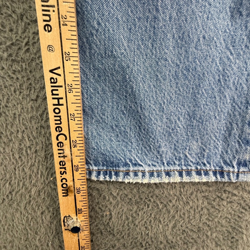 Abercrombie & Fitch Loose High Rise Jeans Womens 25/0R Blue Curve Love 1582 - Picture 8 of 9